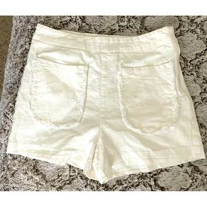Women’s White Short Shorts